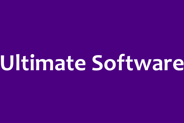 Tech Firm Ultimate Software