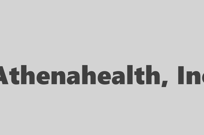 Software Consultancy Athenahealth Inc