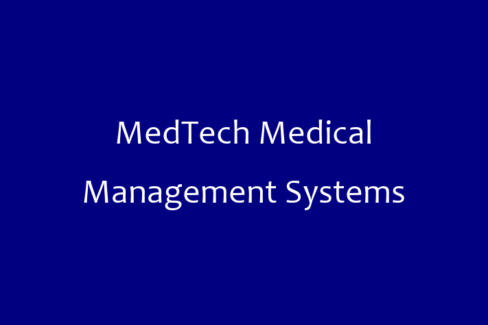 Application Development Company MedTech Medical Management Systems