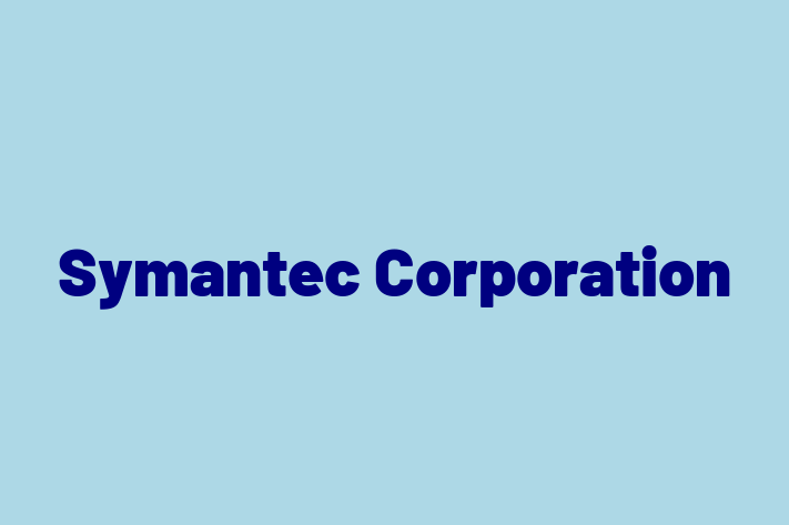 Application Development Company Symantec Corporation