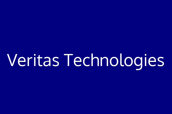 Software Services Company Veritas Technologies