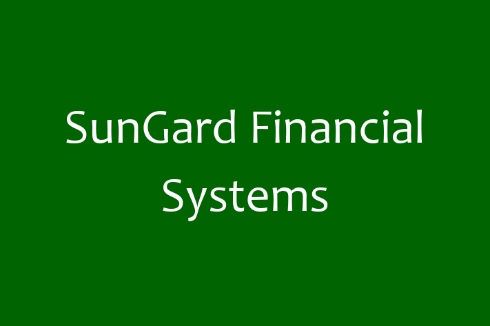 Software House SunGard Financial Systems