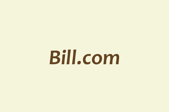 Software Services Company Bill.com