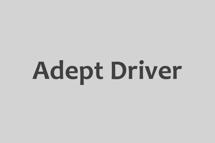 IT Company Adept Driver