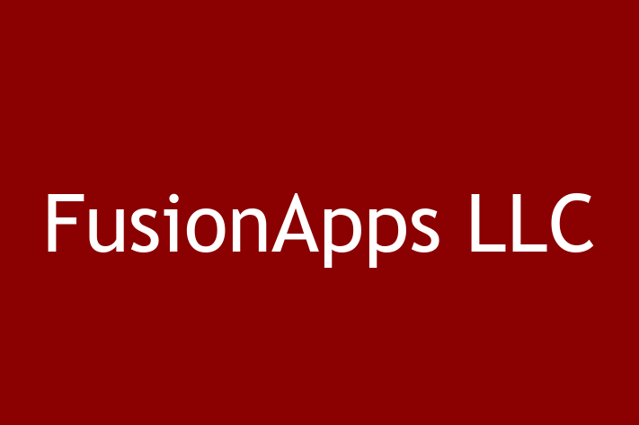 Tech Solutions Company FusionApps LLC