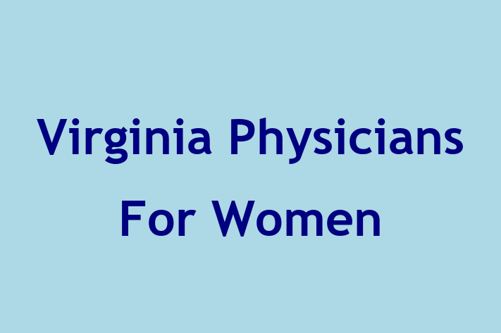 HR Administration Virginia Physicians For Women