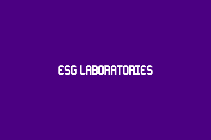 Tech Solutions Company ESG Laboratories