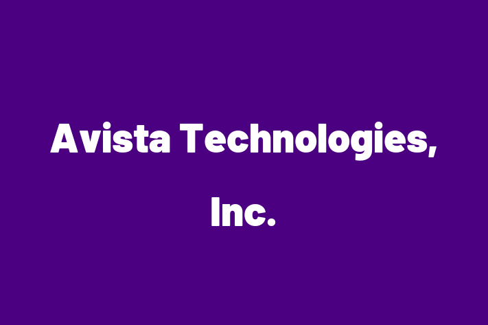 Employee Relations Avista Technologies Inc.