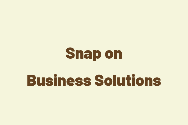 Software Services Company Snap on Business Solutions