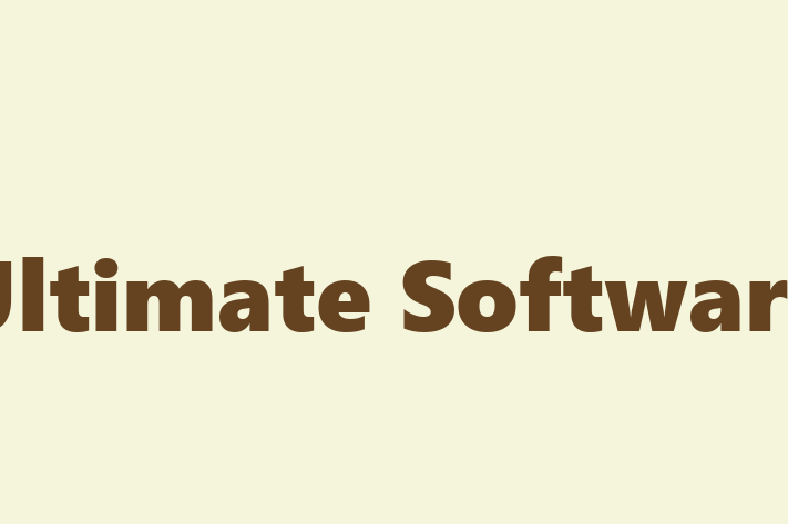 Technology Company Ultimate Software