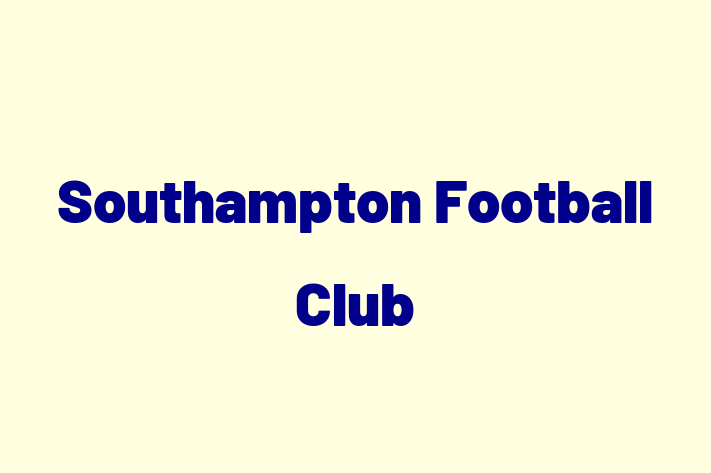 Employee Resource Management Southampton Football Club