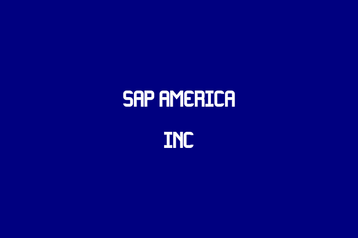 Software Solutions Provider SAP America Inc