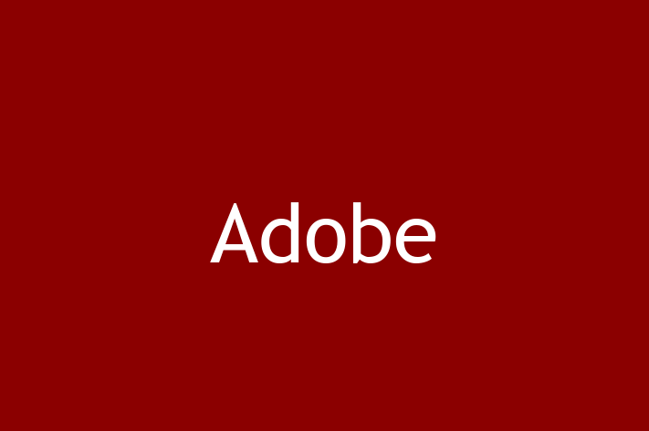 Technology Company Adobe