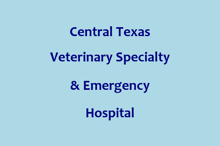 Staff Management Central Texas Veterinary Specialty  Emergency Hospital