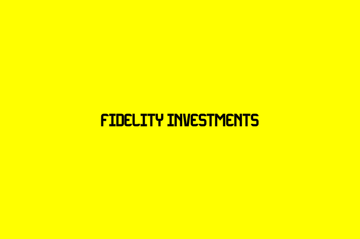 Employee Relations Fidelity Investments