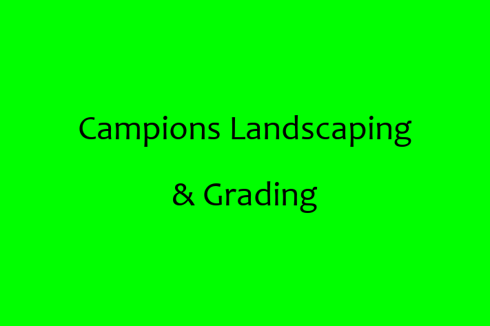 General contractor Campions Landscaping Grading