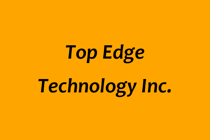 Talent Management Top Edge Technology Inc.