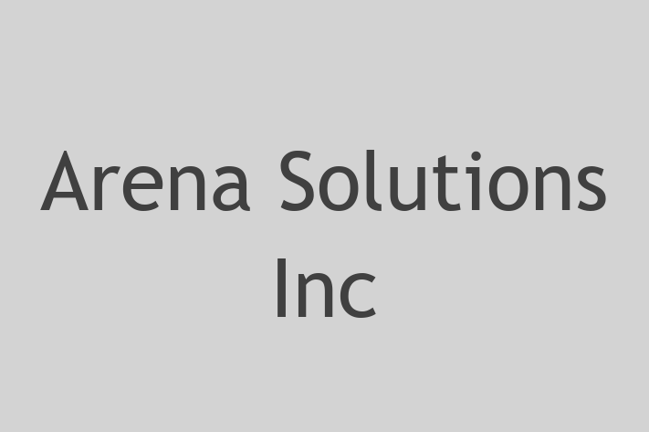 Software Solutions Provider Arena Solutions Inc