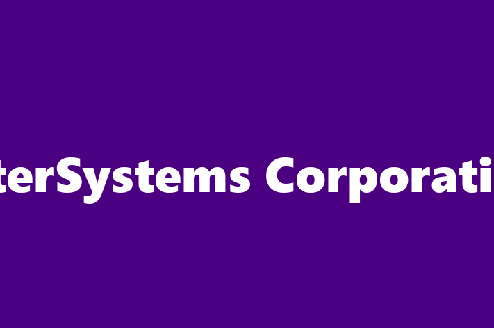 Software Services Company InterSystems Corporation