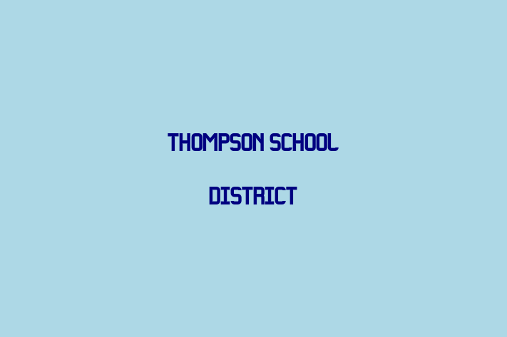 Workforce Management Thompson School District