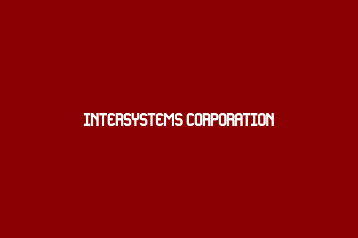 Software Development Company InterSystems Corporation