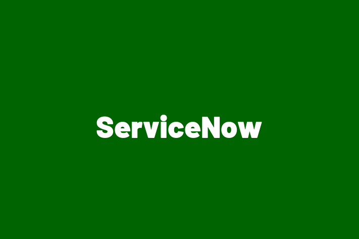 Software Firm ServiceNow