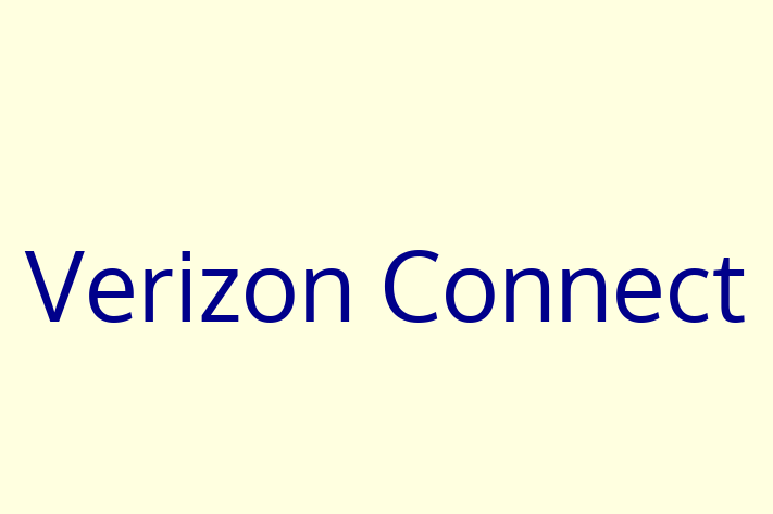 Tech Solutions Company Verizon Connect