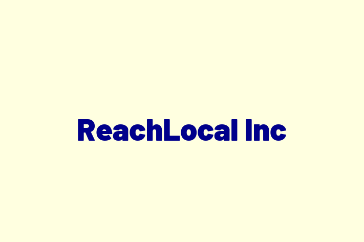 Software Development Firm ReachLocal Inc