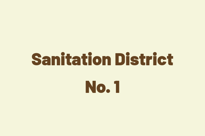 Software Development Firm Sanitation District No. 1