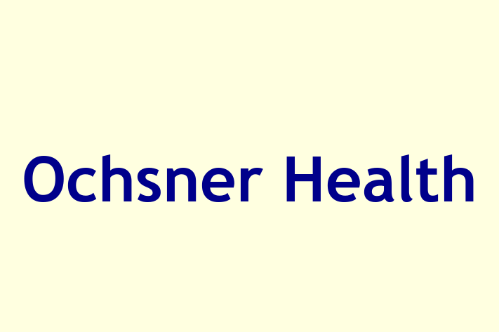 HR Administration Ochsner Health