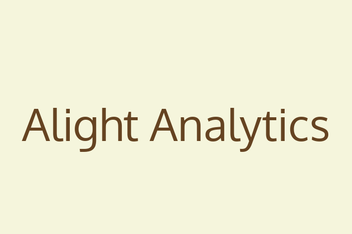 Software Development Firm Alight Analytics