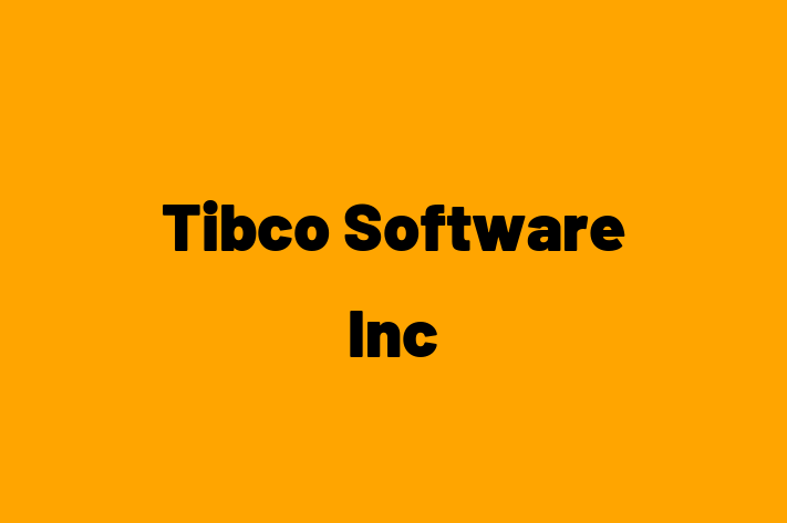 Software Solutions Provider Tibco Software Inc