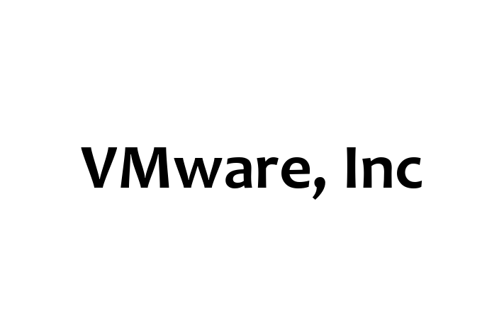 Software Services Company VMware Inc