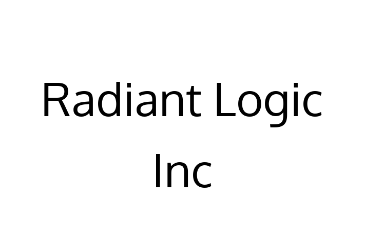 Digital Solutions Provider Radiant Logic Inc