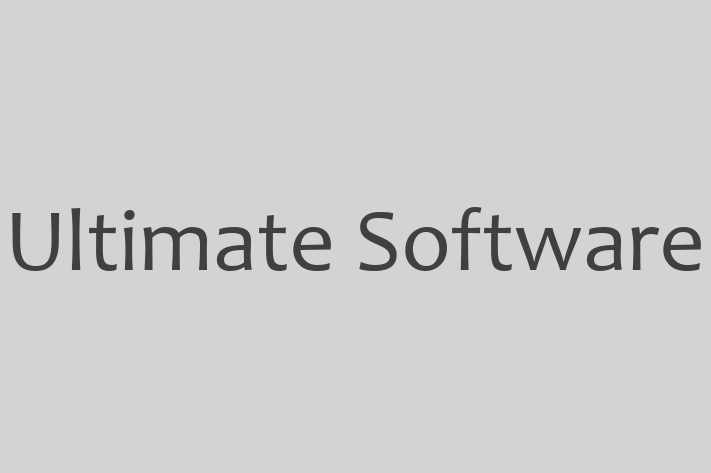 IT Company Ultimate Software