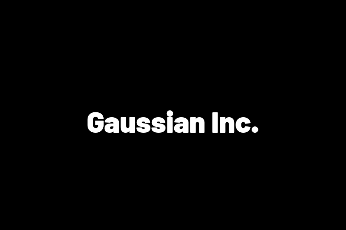 Software Development Firm Gaussian Inc.