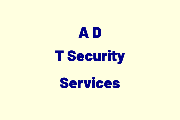 Software Engineering Company A D T Security Services