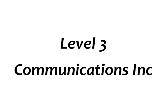 Software Services Company Level 3 Communications Inc