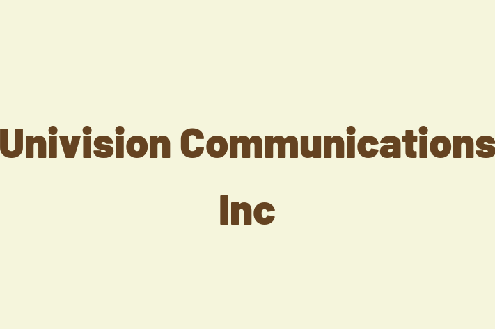 IT Company Univision Communications Inc