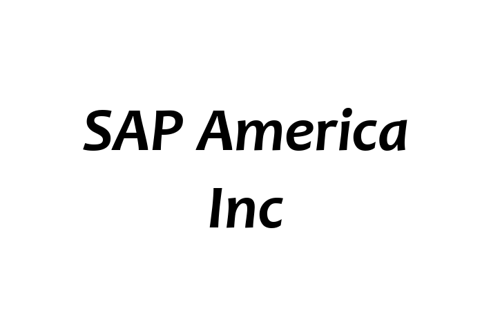 Technology Solutions Firm SAP America Inc