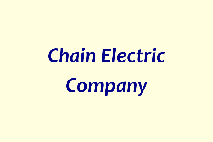 HR Administration Chain Electric Company