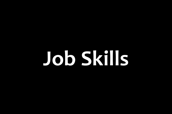 Tech Solutions Company Job Skills