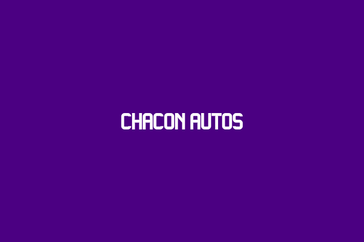 Talent Management Chacon Autos