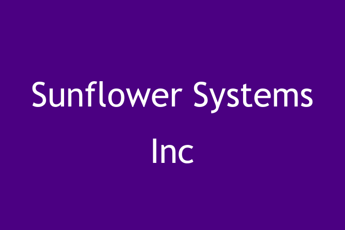 Software Firm Sunflower Systems Inc