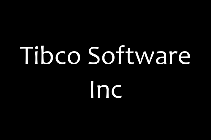 Digital Solutions Provider Tibco Software Inc