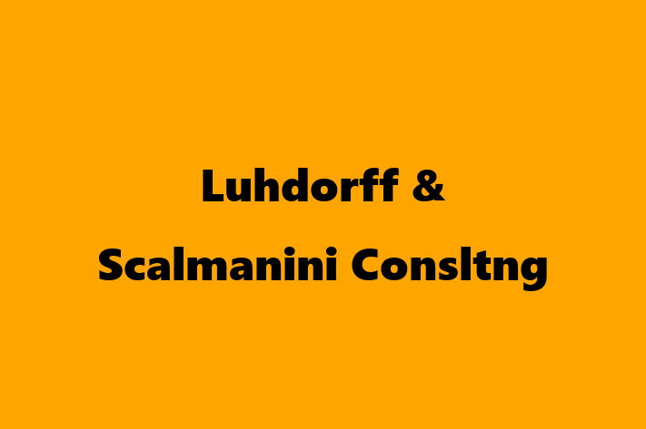 Application Development Company Luhdorff Scalmanini Consltng