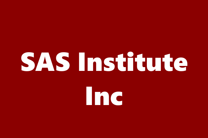 Application Development Company SAS Institute Inc