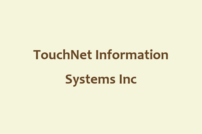 IT Company TouchNet Information Systems Inc