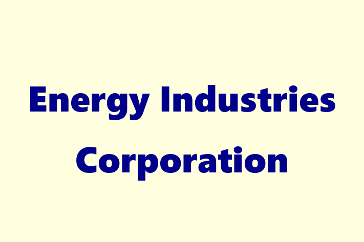 Software Solutions Provider Energy Industries Corporation