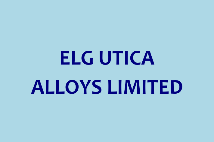 People Management ELG UTICA ALLOYS LIMITED